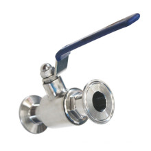 Sanitary ball valve